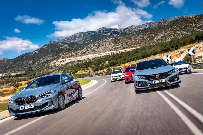 Mega Test: 5 x Hot Hatches